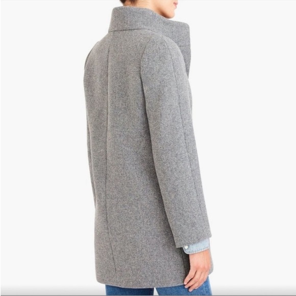 JCrew Factory Mercantile City Wool Coat Grey Size 4 - Picture 16 of 16